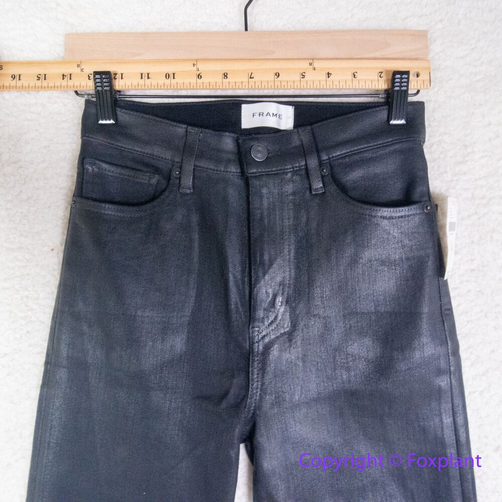 New! Anthropologie frame Le Sleek High-Rise Straight-Leg Jeans, 26 - Picture 3 of 15